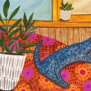 Fine Art Giclee Print Cat In The Sun