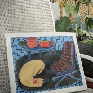 Fine Art Giclee Print Get To Work