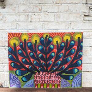 Acrylic Painting, Lamplighter's Tree