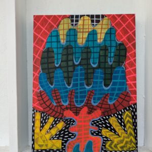 Acrylic Painting, Evergreen Anxiety