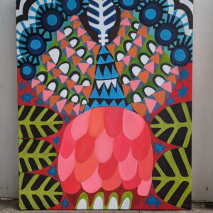 Acrylic Painting, Fecunda