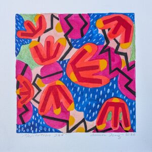 Mixed Media Painting, Meditation 322