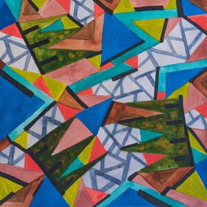 Mixed Media Painting, Meditation 325