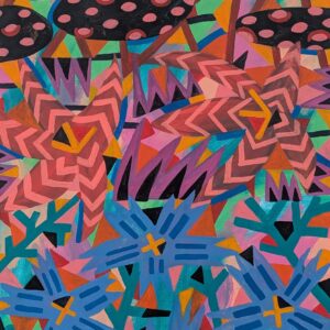 Acrylic Painting, Ditch Flowers