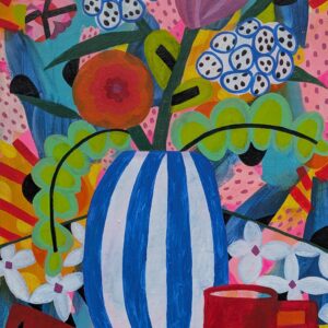 Acrylic Painting, Home Cut Flowers